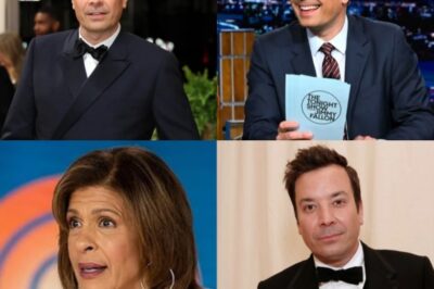 Jimmy Fallon shocked Hoda Kotb by revealing that his farewell gift to her was made from a used carpet. Why?