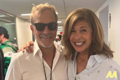 Kevin Costner Poses With Hoda Kotb In Sweet Super Bowl Snap After They Were Accused Of “Flirting” With Each Other On ‘Today’