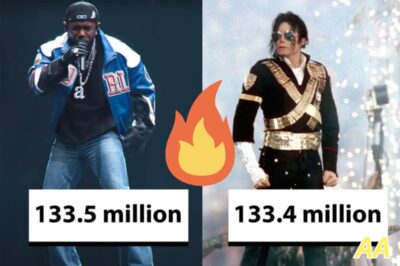 KendrickLamar’s Super Bowl Halftime performance (133.5 million) had more viewers than MichaelJackson’s iconic 1993 Halftime show (133.4 million)