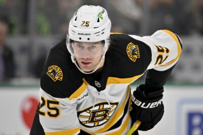 (N) Bruins Icon Speaks Out: “I’m Not Leaving!”—Shuts Down Trade Rumors!