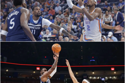 You Won’t Believe It: Wolves’ Insane 4th Quarter Rally Stuns Thunder in Overtime Thriller!