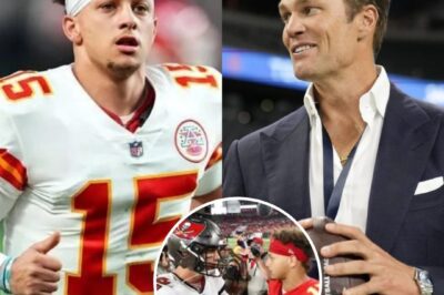 (N) BREAKING: Kansas City Chiefs player Patrick Mahomes sent an 11-word message to Tom Brady after the loss to the Philadelphia Eagles. Mahomes also demanded that Brady publicly apologize for making false statements about him, which affected his morale. He warned that if Brady does not stop, he will take legal action against him for defamation and slander.