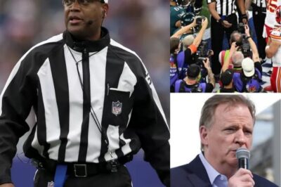 (N) BREAKING: NFL general manager Roger Goodell has imposed the highest fine in NFL history on referee Ron Torbert for major mistakes during the SUPER BOWL game between the Chiefs vs. Eagles