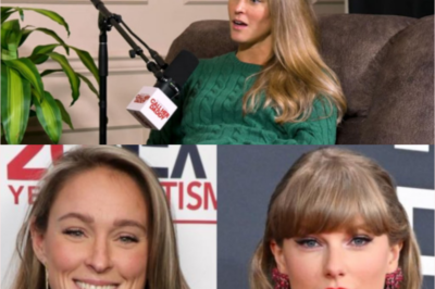 Kylie Kelce was harshly criticized after claims emerged that she used her unborn child as a SHIELD during an argument with Taylor Swift. What really happened?