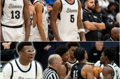 YOU WON’T BELIEVE What Happened When LeBron James Showed Up to Watch His Son Bryce James DOMINATE in the State Championship Game!