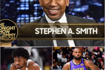 Stephen A. Smith’s Past Comments on Bronny RESURFACE After HEATED Clash with LeBron! 😱🔥