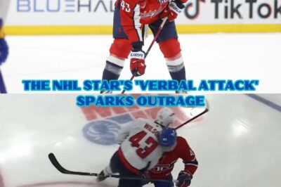 Explosive Leak: Tom Wilson’s Disturbing Taunt to Carrier Before Controversial Head Blow Unveiled—Fans Horrified as NHL Star’s “Verbal Attack” Sparks Outrage and Demands for Immediate Suspension!