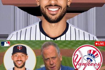 BREAKING: Yankees Pull Off Historic Blockbuster Trade, Land Superstar Shortstop Carlos Correa in Jaw-Dropping Deal That Stuns the Baseball World! Fans Erupt as Bronx Bombers Add MVP Talent, Sending Shockwaves Through MLB! Could This Be the Move That Delivers a Long-Awaited World Series Title Back to New York?