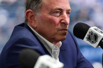 NHL Commissioner Gary Bettman Under Fire: Journalist Blasts League Leadership After Issuing Controversial Warning to Canadiens and Capitals—Outrage Erupts as Fans Accuse NHL of Targeting Teams Unfairly, Demanding Accountability and Transparency in the Wake of Playoff Chaos!