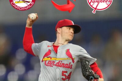 BASEBALL WORLD ERUPTS: Yankees STUN Cardinals by SNATCHING their star pitcher in a MEGA-DEAL nobody saw coming! New York’s bold move sends SHOCKWAVES through MLB, fans and rivals REELING as the Yankees set their sights on a championship run—could this be the most SHOCKING trade ever?