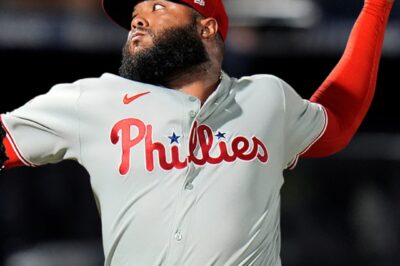 SHOCKWAVES hit MLB as Phillies reliever Jose Alvarado receives STUNNING 80-GAME SUSPENSION without pay for violating the league’s DRUG POLICY—fans and analysts left REELING, questions SWIRL about the details, and speculation MOUNTS on how this BOMBSHELL will impact the team’s playoff hopes!