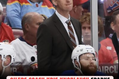 PLAYOFF FURY ERUPTS AS OILERS COACH KNOBLAUCH DELIVERS SHOCKING ULTIMATUM—With GAME 3 looming, Knoblauch’s BOLD WARNING to the Stars has set the hockey world ABLAZE, fueling speculation of VIOLENCE, REVENGE, and UNPRECEDENTED DRAMA in a series already teetering on the edge of EXPLOSION!