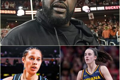 BRITTNEY GRINER SHOCKS WNBA: Allegedly Calls Caitlin Clark a “TRASH, F*CKING WHITE GIRL”—Shaquille O’Neal’s 5-WORD RESPONSE Leaves Griner HUMILIATED and Fans in FRENZY as Social Media EXPLODES Over the Most CONTROVERSIAL Moment in Women’s Basketball History!