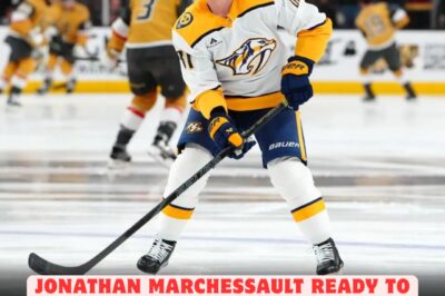 IN A STUNNING TWIST, JONATHAN MARCHESSAULT SIGNALS HE’S DONE WITH NASHVILLE AND IS EAGER TO FORCE A TRADE TO THE MONTREAL CANADIENS, SENDING FANS AND ANALYSTS INTO A FRENZY OVER THE POSSIBILITY OF A SHOCKING SUPERSTAR SHAKEUP IN THE NHL!