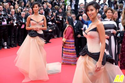 MAFS’s ‘Hottest Bride Ever’ Evelyn Ellis Just Wore The Most JAW-DROPPING Gown To Cannes!