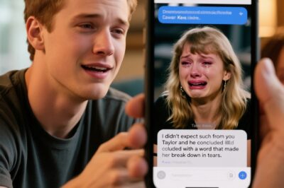 BREAKING: Taylor Swift CRIES for 3 HOURS After Travis Kelce’s DEVASTATING Text: ‘I Didn’t Expect This From You’ – His FINAL Word BROKE Her Heart!
