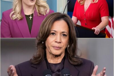 Press Secretary Karoline Leavitt Takes Direct Aim at Kamala Harris in Fiery White House Statement: ‘I Speak for Everyone Here When I Say This’