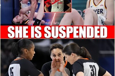 WNBA COVER-UP EXPOSED?! A bombshell leak of raw, disturbing footage connected to Caitlin Clark’s brutal injury has unleashed chaos, leading to an immediate referee suspension!