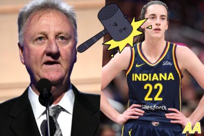 “I’ve stayed silent long enough.” NBA legend Larry Bird just delivered a message to Caitlin Clark that was blunt as a hammer — and his words are shaking the WNBA to its very core. But what happened 6 minutes later is what truly left the entire league stunned into silence