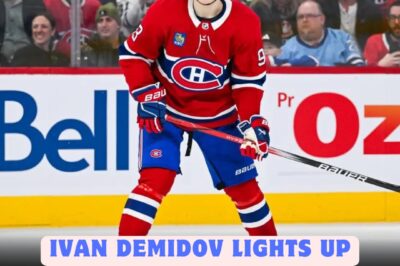 In a STUNNING twist, Ivan Demidov LEAVES Canadiens fans in disbelief as he signs with a MYSTERIOUS new league this summer—rumors are swirling about the REAL reasons behind this SHOCKING move that could TRANSFORM the future of hockey and send shockwaves through the entire NHL community.