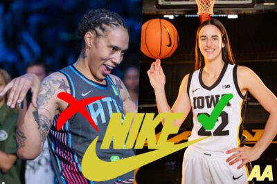 URGENT UPDATE: Nike reportedly drops Brittney Griner over supposed racist conduct, declaring, ‘We must remove controversial figures like WOKE Brittney Griner, and showcase uplifting role models such as rising sensation Caitlin Clark!!!