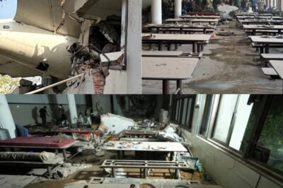 Unfinished rice dishes in the medical student dormitory dining room: The last moments before the air tragedy in India