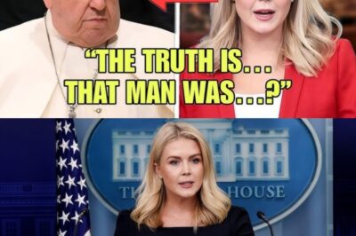 😱😱 VATICAN IN CHAOS After Karoline Leavitt’s Bombshell About the “First American Pope.” She Revealed the Scandal From His Past They Never Wanted the World to See