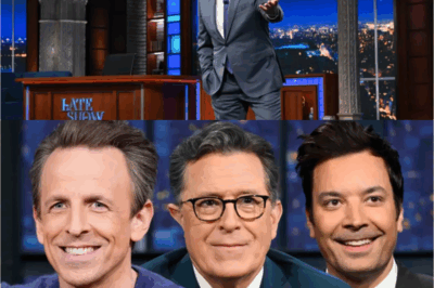 BOMBSHELL: Colbert FIRED?! Late Night BLOODBATH as CBS CANCELS Iconic Show! Secret EMERGENCY Meeting with Fallon and Meyers LEAKED!