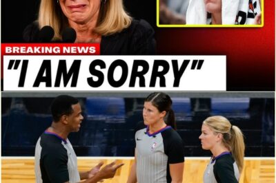 WNBA EXPOSED ON NATIONAL TV — Cathy Engelbert and Corrupt Referees CAN’T ESCAPE THIS EMBARRASSMENT! What was supposed to be the league’s greatest triumph has turned into a national disgrace — a refereeing scandal that has ignited fury across the basketball world and sent shockwaves through American sports.