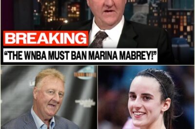 EXCLUSIVE: Larry Bird BLASTS Marina Mabrey for Her SHOCKING Attack on Caitlin Clark — Fans REACT and Say This Could SHAKE UP the League!