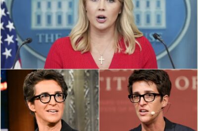 Inside the Explosive Showdown: How Karoline Leavitt and Rachel Maddow’s Fiery Debate Sparked a Media Storm and Left Viewers Divided—What Really Happened Behind the Scenes in the War of Words That Everyone’s Talking About?