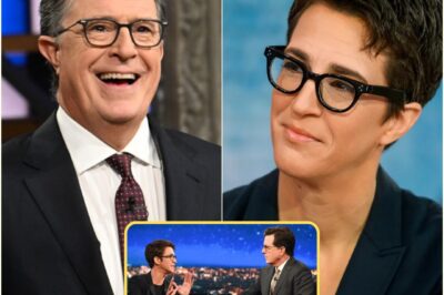 SHOCKING TURN: AFTER THE LATE SHOW CANCELLATION, STEPHEN COLBERT JOINS FORCES WITH RACHEL MADDOW FOR A GROUNDBREAKING NEW SHOW—COULD THIS BE THE FUTURE OF LATE-NIGHT TELEVISION?