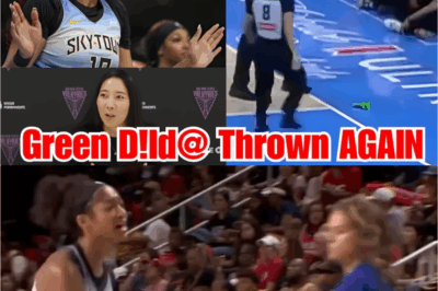 WNBA CHAOS: Game ERUPTS After Fan Hurls GREEN OBJECT Onto Court AGAIN — Players Furious, Crowd STUNNED as Security Rushes In!