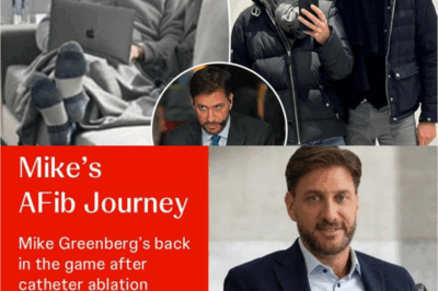 ESPN’s Mike Greenberg Breaks Down! Fresh Off a Terrifying Heart Scare, the Beloved Host Stuns Fans With an Emotional Confession About His Wife—Revealing a Painful Truth About Her Time That Left Viewers Shaken and Desperate for Answers!