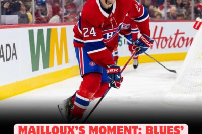 In a STUNNING move, the BLUES unleash LOGAN MAILLOUX, silencing critics and proving KENT HUGHES was a GENIUS all along—fans and analysts are left SPEECHLESS as St. Louis bets their future on a controversial star who could REVOLUTIONIZE the franchise overnight!