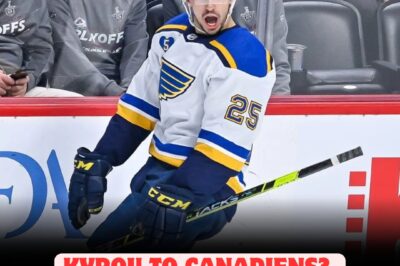 Insiders claim a SINGLE PHONE CALL could send JORDAN KYROU to the CANADIENS in one of the most SHOCKING blockbuster trades of the decade—fans and experts are on edge as this potential deal could completely TRANSFORM MONTREAL’s future and leave the entire NHL in absolute disbelief!
