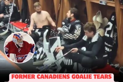 LOCKER ROOM EXPLOSION: Former Canadiens goalie UNLEASHES FURY on KHL teammates in a VIRAL VIDEO that’s SHOCKING the hockey world—insiders reveal the RUTHLESS tirade could spark CHAOS within the team and lead to an UNPRECEDENTED fallout that fans won’t believe!