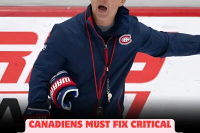 ALARM BELLS FOR MONTREAL: Canadiens’ SHOCKING collapse leaves fans demanding URGENT answers as a glaring WEAKNESS threatens to DERAIL the entire season—insiders reveal that without a BOLD fix, Montreal could become the BIGGEST DISAPPOINTMENT in the NHL and spark a wave of CHAOS in the locker room.