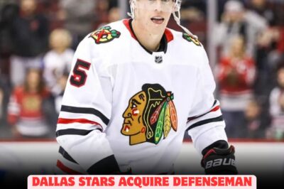 DALLAS STARS MAKE SHOCKING MOVE WITH BLOCKBUSTER TRADE—DEFENSEMAN CONNOR MURPHY LEAVES CHICAGO BLACKHAWKS IN A DRAMATIC DEAL THAT STUNS THE NHL, SENDING FANS INTO A FRENZY AND RAISING QUESTIONS ABOUT THE FUTURE OF BOTH TEAMS AS THE STARS AIM FOR CHAMPIONSHIP GLORY!