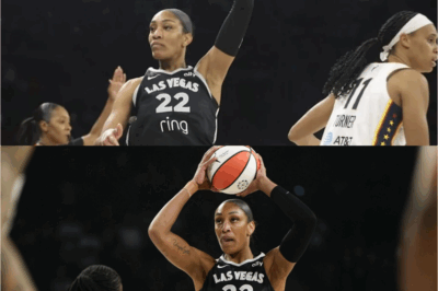 A’JA WILSON UNLEASHES “GOD MODE”! Vegas Aces STAR Turns into ONE-WOMAN ARMY, DRAGS Team to Semifinal TRIUMPH—League Left SHOOK!