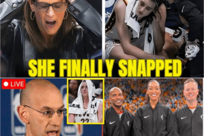 ADAM SILVER ERUPTS: “ENOUGH IS ENOUGH!” WNBA Referees FACING MASSIVE BACKLASH After Caitlin Clark QUITS All-Star Game With NEW Injury! “Corruption in the League Is Unacceptable!”