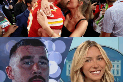 Mystery Woman AMBUSHES Travis Kelce on the Chiefs’ Sideline—Staffer Can’t Hide His LOL, Swifties Go into DEFCON 1