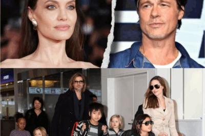 HOLLYWOOD WAR! Insiders EXPOSE what pushed Angelina Jolie into a shocking act of REVENGE — revealing, “The kids now openly HATE their father, and this was the FINAL crushing blow,” leaving Brad Pitt reeling as family tensions explode!
