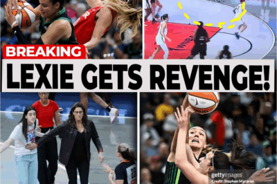 REVENGE ON THE COURT! Lexie Hull STRIKES BACK after Kayla McBride’s DIRTY ELBOW — delivering a HUMILIATING play that left fans ROARING! Indiana Fever & Caitlin Clark CELEBRATE a HUGE WIN as chaos erupts and tensions reach boiling point!