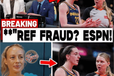 WNBA IN CHAOS! ESPN EXPOSES DIRTY REFEREES LIVE ON AIR — “They’re Protecting No One But Themselves!” “Protect Caitlin Clark!” Fans ROAR as Shocking Calls Revealed!