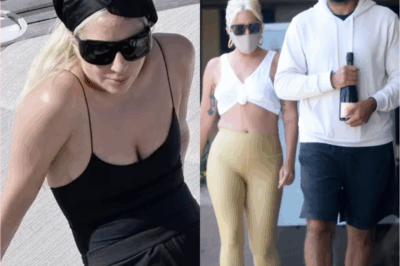 GAGA BOMBSHELL! Lady Gaga sparks frenzy spotted barefoot on a terrace in a braless short bodysuit—fans go wild as rumors swirl she may be pregnant, setting social media on fire with speculation!