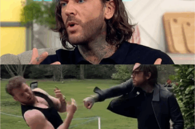 SHOCKING: Sam Thompson TAKES A NASTY TUMBLE on stage at O2 Arena as Pete Wicks mocks his ex’s new romance with “Steal My Girl”!  Crowd gasps as sparks fly — was it sabotage or pure accident?