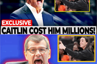 PAYBACK TIME! Caitlin Clark HUMBLING Geno Auriemma — His MILLIONS in Sponsorships at RISK! “She’s Taking Over the Game” — Auriemma’s Empire Shaking After Clark’s DOMINANT Move!