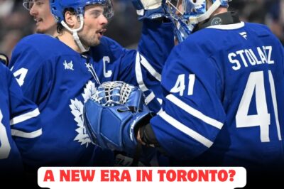 AUSTON MATTHEWS STUNS THE NHL with an UNEXPECTED gesture for Anthony Stolarz after his Leafs contract news—fans left SPEECHLESS as the superstar’s CLASS ACT sparks rumors of a SECRET alliance and shakes up the Toronto locker room in ways nobody saw coming!
