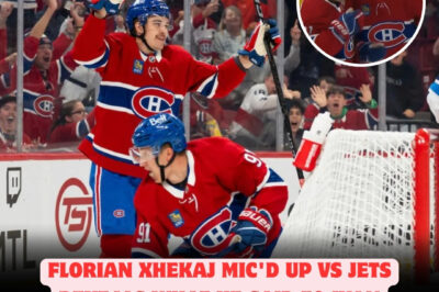 FANS STUNNED AS FLORIAN XHEKAJ’S MIC’D UP MOMENT UNCOVERS JAW-DROPPING COMMENT TO IVAN DEMIDOV AFTER HIS GOAL—IS THIS THE START OF A CONTROVERSIAL FEUD THAT WILL ROCK THE LOCKER ROOM AND SET THE NHL ABLAZE WITH DRAMA AND INTENSITY?